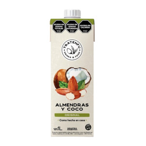 Leche De Almendras Y Coco Tratenfu X 1 L