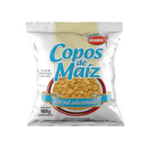 Copos De Maiz Sin Azucar / Sin Sal X 160 Gr