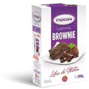 Premezcla Bizcochuelo Brownies Padoan X 390 Gr