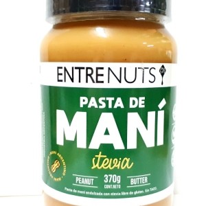 Pasta De Mani Entre Nuts Stevia X 370 Cc