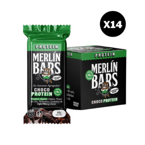 Barrita Proteica Merlin Cacao Caja X 14 Un