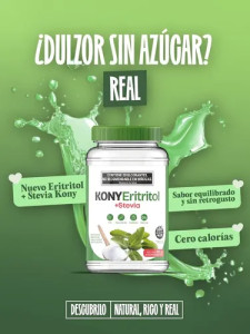 Eritritol + Stevia Kony X 325 Gr