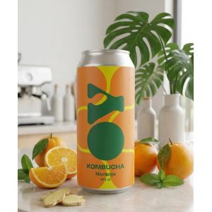 Kombucha De Naranja X 473 Ml - Oy