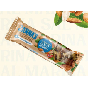 Barritas De Cereal De Almendra Y Sal Marina X 40 Grs - Zannas