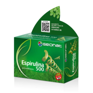 Espirulina + Chlorella 500 Mg X 60 Comprimidos - Geonat