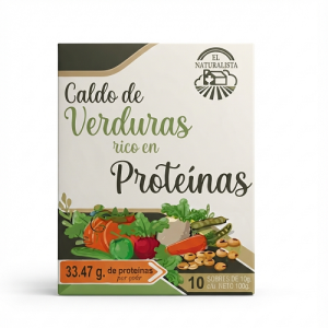 El Naturalista - Caldo Proteico 10 Sobres X 10 Grs C/u