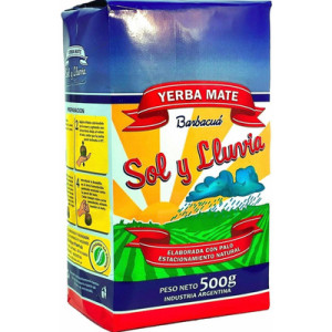 Yerba Mate Sol Y Lluvia X 500 Grs (barbacua) 