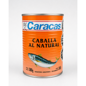 Caballa Natural Caracas X 380 Grs | Cod. 7790645002066