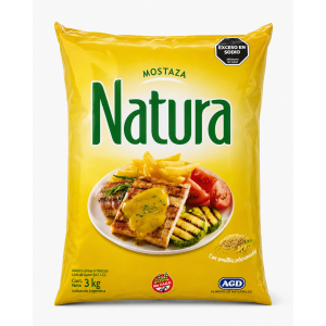 Mostaza Natura X 3 Kg | Cod. 7791866000459
