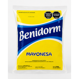 Mayonesa Benidorm X 3kg | Cod. 7793207000135